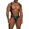 Sparta's Harness Body Slip Nettuno Noir